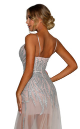 7 of 7 Portia and Scarlett PS6503 Silver/Nude