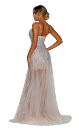 4 of 7 Portia and Scarlett PS6503 Silver/Nude