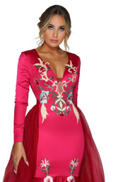 4 of 5 Portia and Scarlett PS6823S Fuchsia