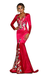 2 of 7 Portia and Scarlett PS6823 Fuchsia
