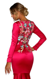 7 of 7 Portia and Scarlett PS6823 Fuchsia