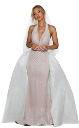 1 of 9 Portia and Scarlett PSB6808S Ivory/Nude