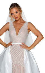8 of 9 Portia and Scarlett PSB6808S Ivory/Nude