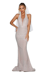 1 of 9 Portia and Scarlett PSB6808 Ivory/Nude