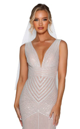 8 of 9 Portia and Scarlett PSB6808 Ivory/Nude