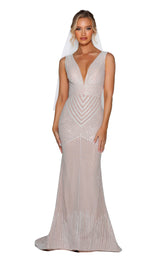 4 of 9 Portia and Scarlett PSB6808 Ivory/Nude