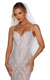 5 of 7 Portia and Scarlett PSB6809 Ivory/Nude