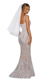 4 of 7 Portia and Scarlett PSB6809 Ivory/Nude