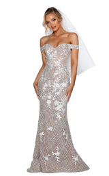 1 of 3 Portia and Scarlett PSB6810 Ivory/Nude