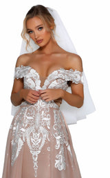 2 of 2 Portia and Scarlett PSB6811S Ivory/Nude