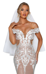 2 of 3 Portia and Scarlett PSB6811 Ivory/Nude