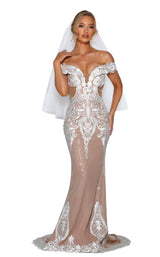 1 of 3 Portia and Scarlett PSB6811 Ivory/Nude