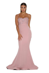 Portia and Scarlett Briar Rose Gown with Lace Train