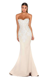 18 of 18 Portia and Scarlett Jasmine Gown Cream-Ivory