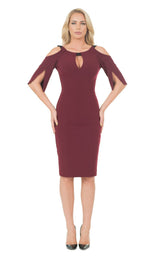 5 of 5 Posh Couture 1730 Merlot-Black