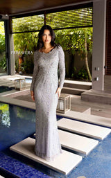 2 of 4 Primavera Couture 12103 Platinum