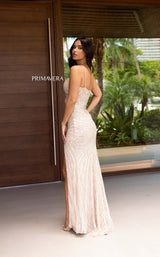 6 of 7 Primavera Couture 12104 Nude/Silver