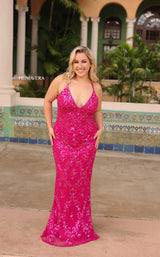 6 of 9 Primavera Couture 14043 Fuchsia