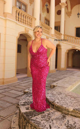 6 of 12 Primavera Couture 14051 Fuchsia