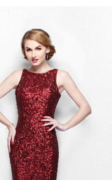 4 of 12 Primavera Couture 1251 Burgundy