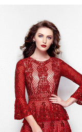 2 of 9 Primavera Couture 1972 Red