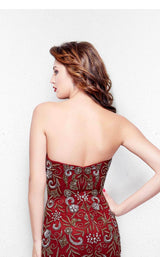 6 of 8 Primavera Couture 3003 Burgundy