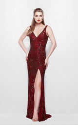 3 of 8 Primavera Couture 3047 Burgundy
