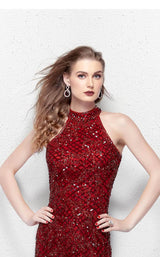 4 of 8 Primavera Couture 3059 Burgundy