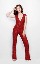 3 of 8 Primavera Couture 3071 Red