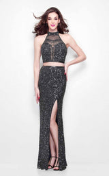 1 of 7 Primavera Couture 1546 Charcoal