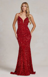 5 of 15 Nox Anabel R1071 Dress Red