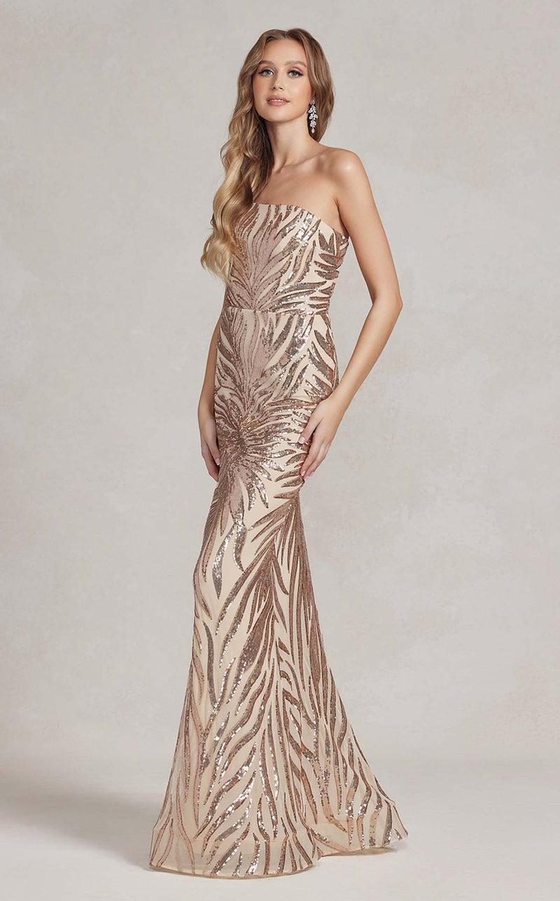Nox Anabel R1204 Dress Gold
