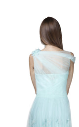 4 of 4 Revive by Tony Ward Rachel Dress Aqua