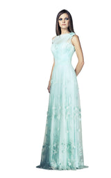 1 of 4 Revive by Tony Ward Rachel Dress Aqua