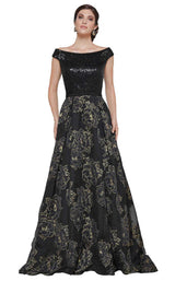 2 of 6 Rina Di Montella RD2641 Black/Gold