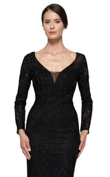 5 of 8 Rina Di Montella RD2668 Dress Black