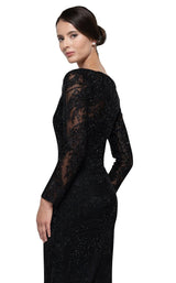 7 of 8 Rina Di Montella RD2668 Dress Black