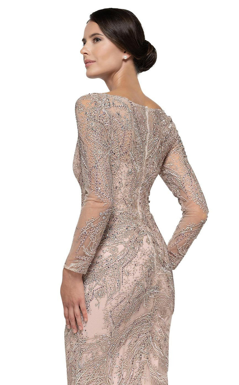 Rina Di Montella RD2668 Dress Rose-Taupe