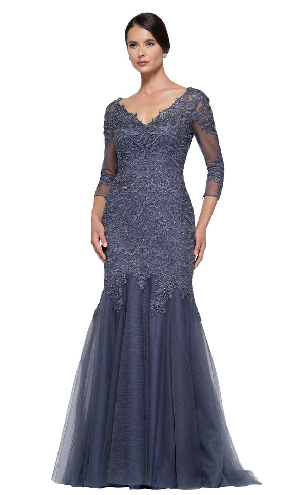 Rina Di Montella RD2682 Dress Slate-Blue