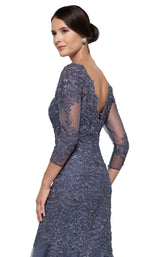 7 of 8 Rina Di Montella RD2682 Dress Slate-Blue