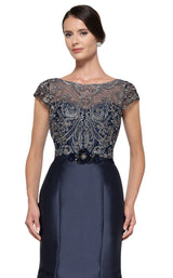 5 of 8 Rina Di Montella RD2684 Dress Navy