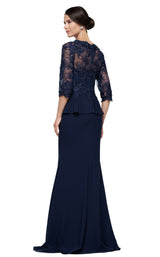 3 of 8 Rina Di Montella RD2685 Dress Navy