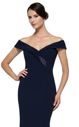 5 of 8 Rina Di Montella RD2690 Dress Navy