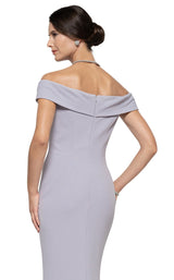 8 of 8 Rina Di Montella RD2690 Dress Silver