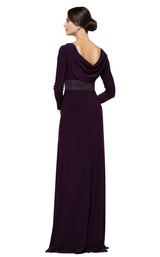 5 of 16 Rina Di Montella RD2691 Dress Aubergine