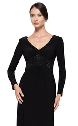 10 of 16 Rina Di Montella RD2691 Dress Black