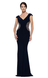 2 of 18 Rina Di Montella RD2692 Dress Navy