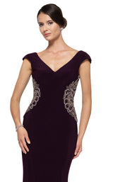 12 of 18 Rina Di Montella RD2692 Dress Plum