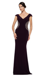 3 of 18 Rina Di Montella RD2692 Dress Plum