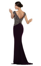 9 of 18 Rina Di Montella RD2692 Dress Plum